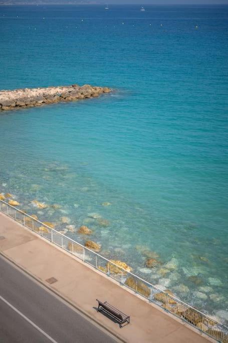 Le Panorama -Vue Exceptionnelle - Dernier Etage - Front De Mer Menton Extérieur photo