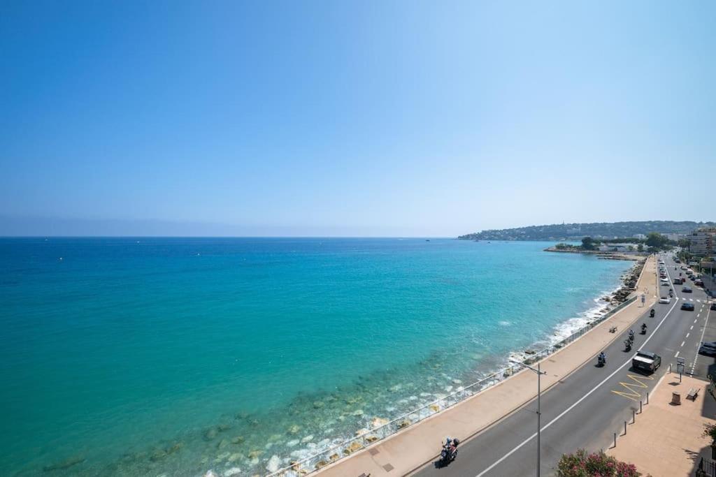 Le Panorama -Vue Exceptionnelle - Dernier Etage - Front De Mer Menton Extérieur photo