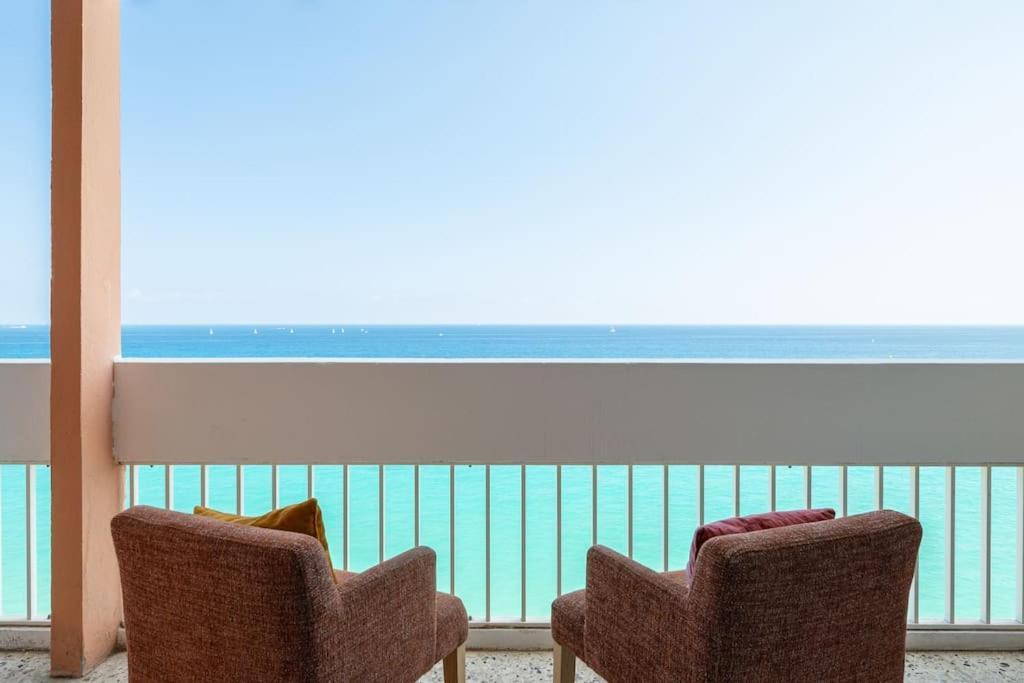Le Panorama -Vue Exceptionnelle - Dernier Etage - Front De Mer Menton Extérieur photo